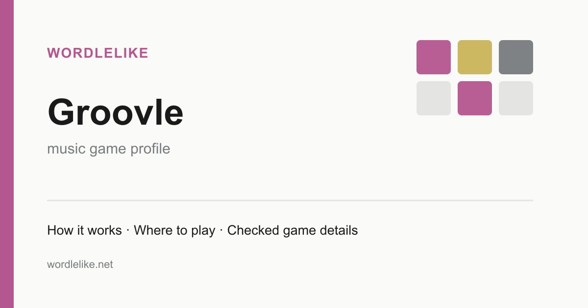 Groovle game preview